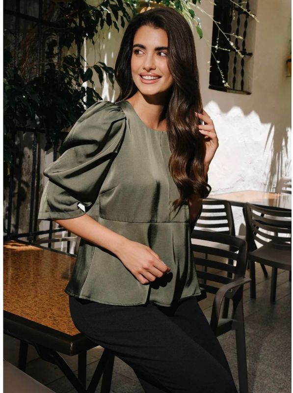 Winnie peplum blouse
