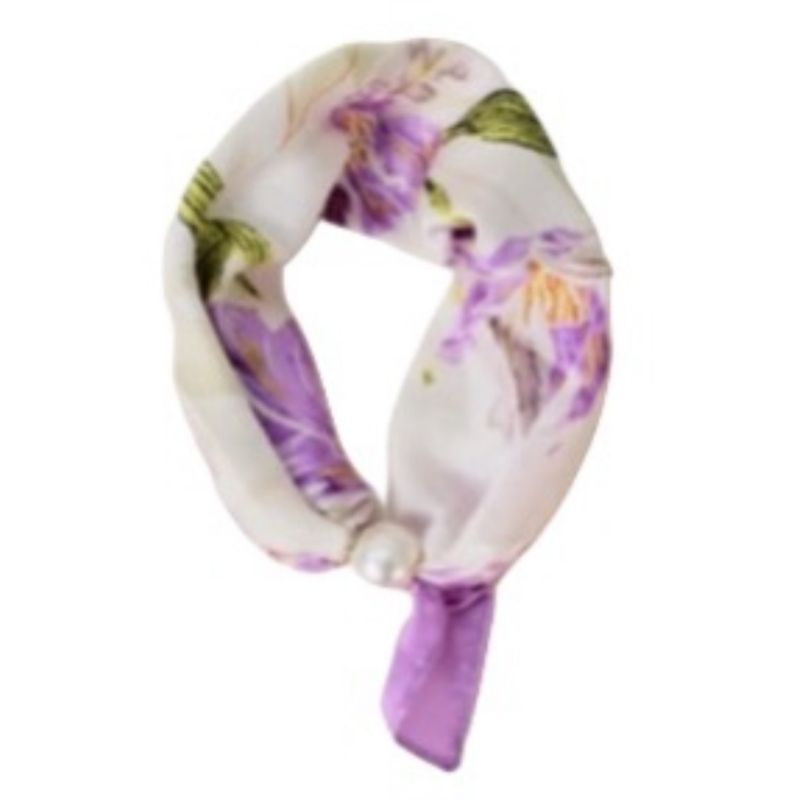 Lilac magnet scarf