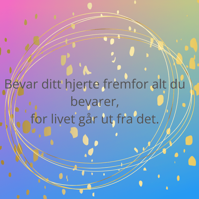 Hovedbilde Bevar ditt hjerte stort kort