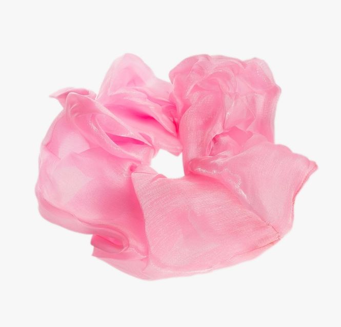 Hovedbilde Shinny pink srunchie 