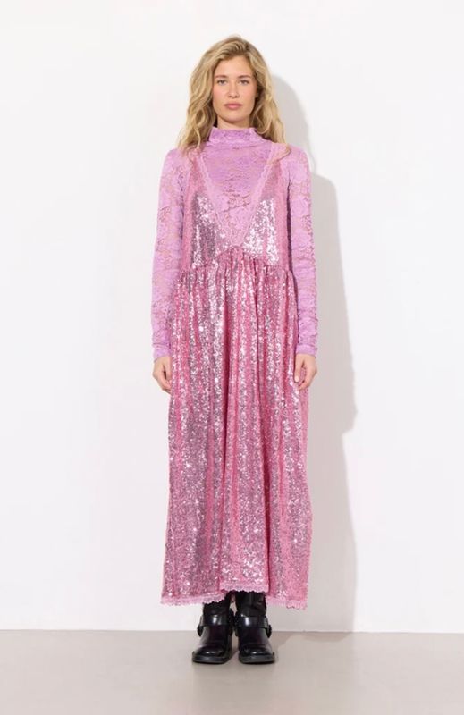 Bodil dress pink