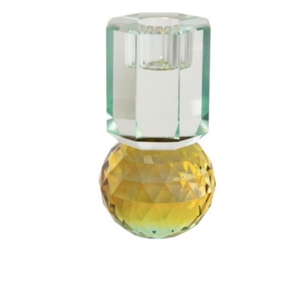 Hovedbilde Krystall lysestake 10 x 6 cm