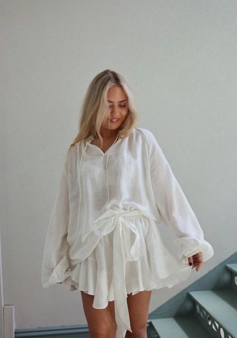 Hovedbilde breezy blouse white