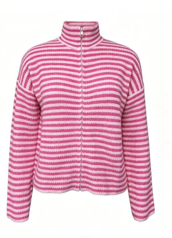 Sara zip strikk
