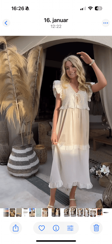 Nor frill dress