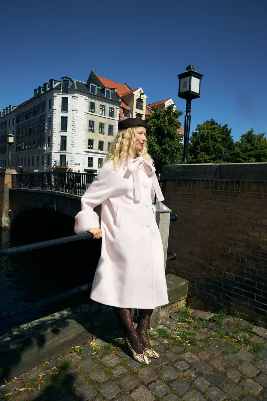 Merlacras Coat - Light Pink