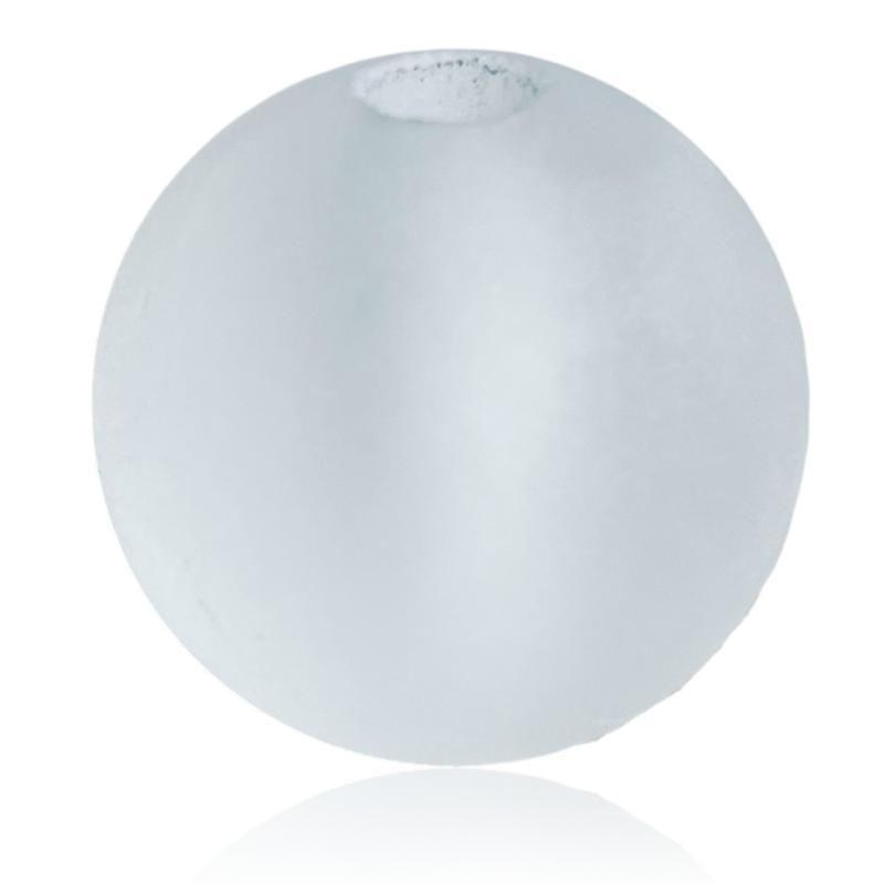frost hvit kule 3 cm