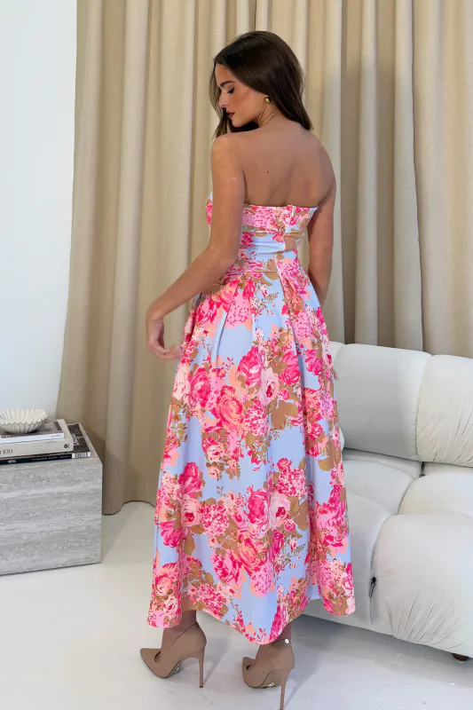 Danny strap less dress