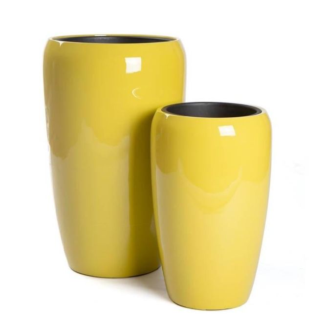 Hovedbilde Milano blosterpotte sett 2 stk yellow