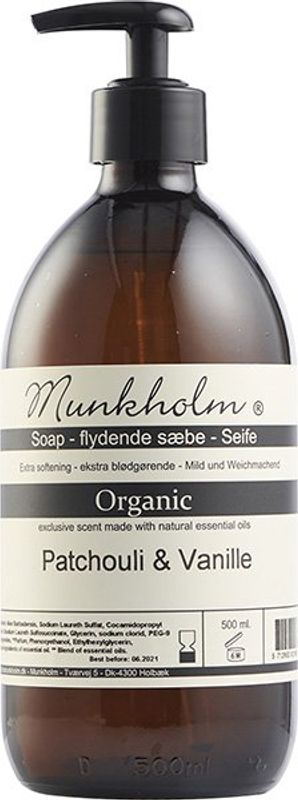 Flydende Sæbe Patchouli & Vanille 500ml
