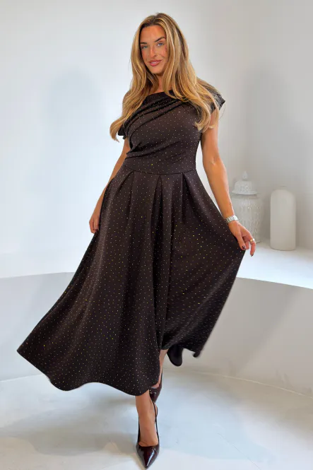 Hovedbilde Betty Brown Gold bling dress