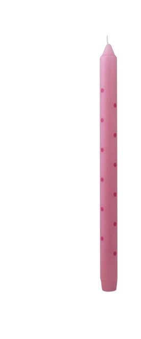 Hovedbilde Rosa lys med prikker