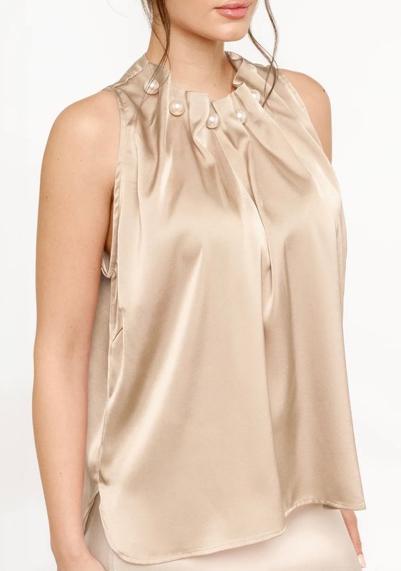 Pip pearl top champage