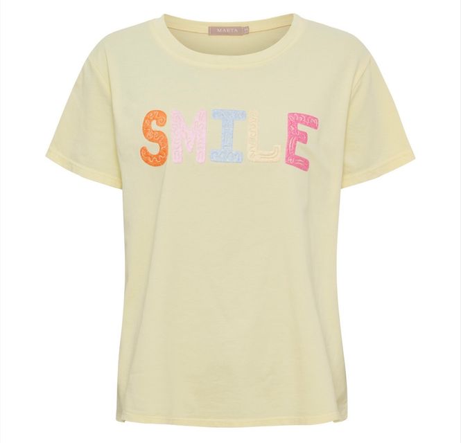 Hovedbilde Yellow smile t-shirt