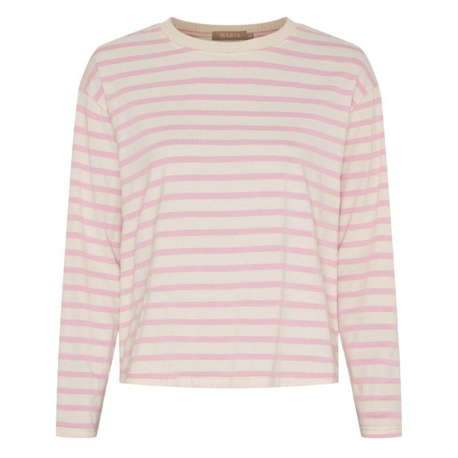 Hovedbilde Rose beige strip sweather 