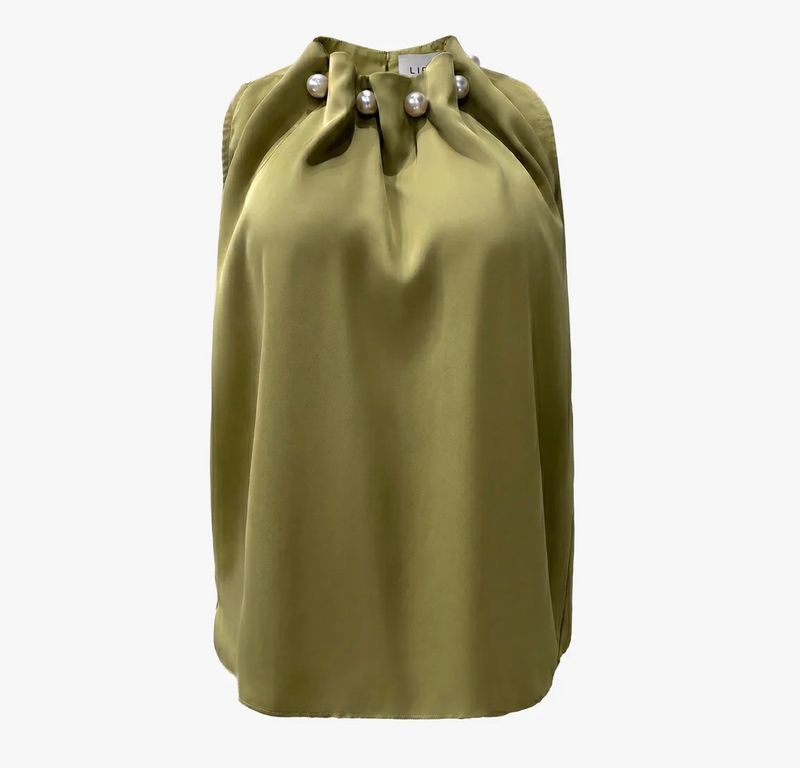 Pip pearl top avocado