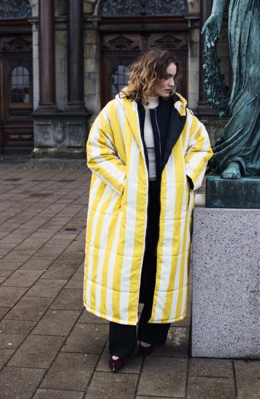 Yellow suit